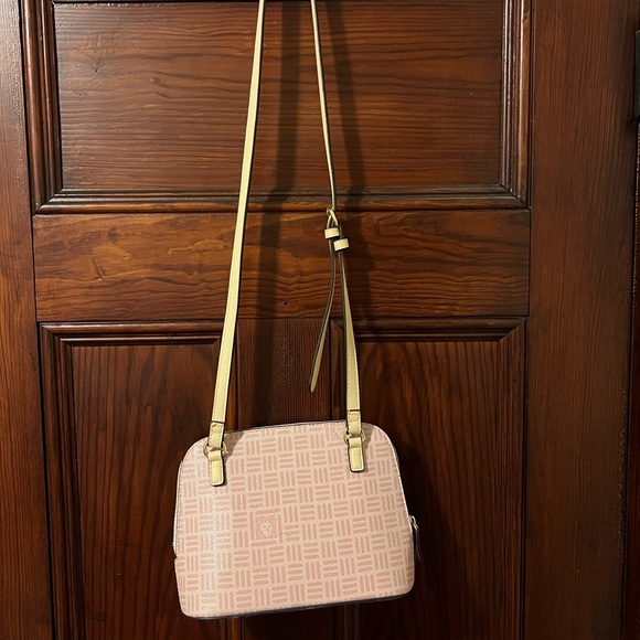 Anne Klein Bags Anne Klein Pink Crossbody Handbag Purse Faux